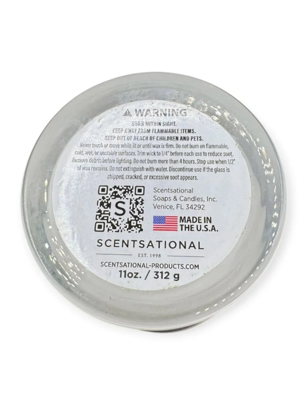 Sage & Magnolia Scentsational Natural Soy Blend Scented Candle, 11 Oz